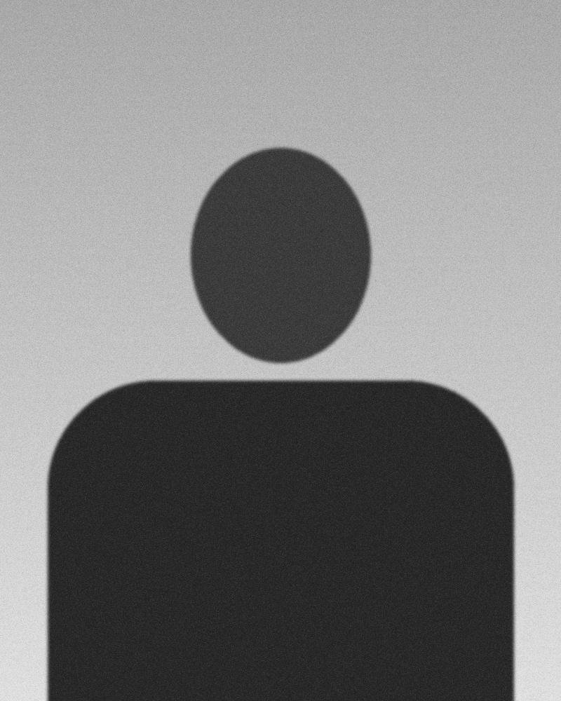 Team member 2, black and white portrait