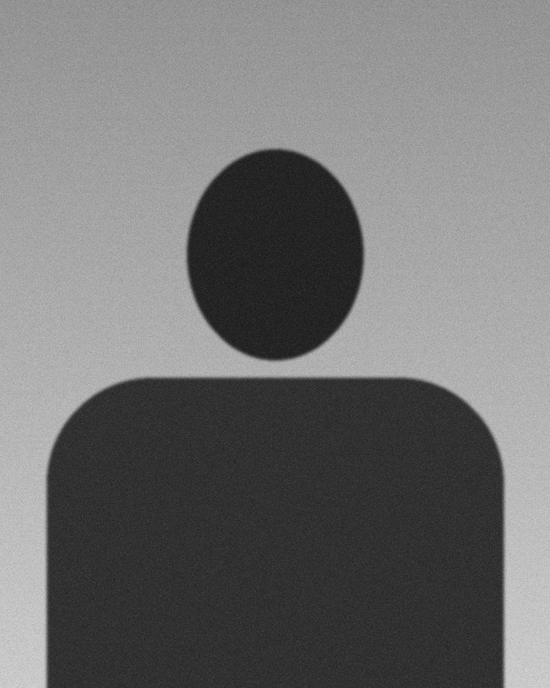 Team member 5, black and white portrait
