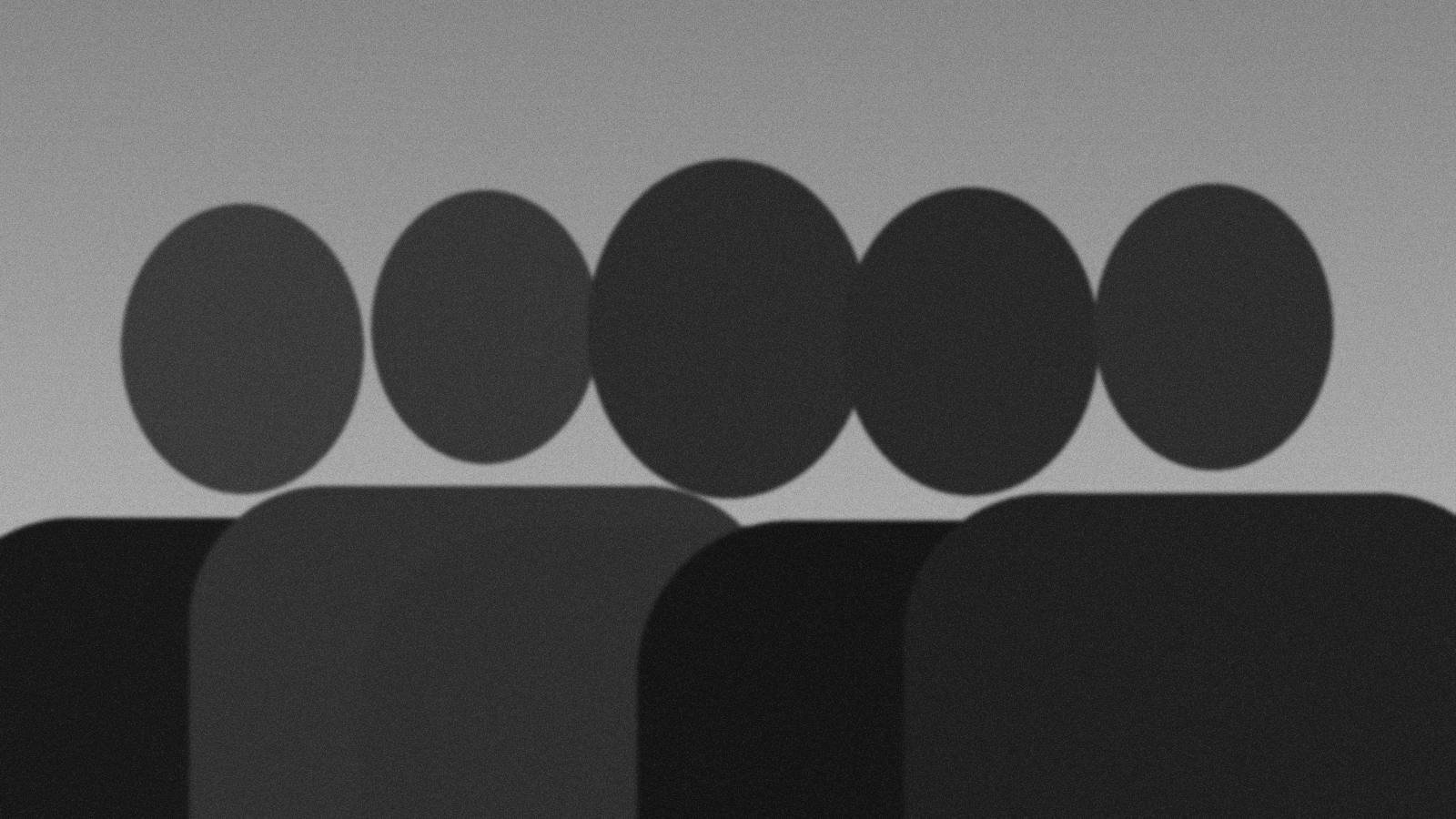 The Aitio team in a black and white group photo
